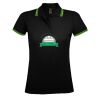 SOL'S Ladies Pasadena Tipped Cotton Piqué Polo Shirt Thumbnail