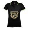 SOL'S Ladies Pasadena Tipped Cotton Piqué Polo Shirt Thumbnail