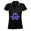 SOL'S Ladies Pasadena Tipped Cotton Piqué Polo Shirt Thumbnail