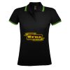 SOL'S Ladies Pasadena Tipped Cotton Piqué Polo Shirt Thumbnail