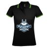 SOL'S Ladies Pasadena Tipped Cotton Piqué Polo Shirt Thumbnail