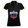 SOL'S Ladies Pasadena Tipped Cotton Piqué Polo Shirt Thumbnail