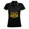 SOL'S Ladies Pasadena Tipped Cotton Piqué Polo Shirt Thumbnail