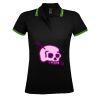 SOL'S Ladies Pasadena Tipped Cotton Piqué Polo Shirt Thumbnail