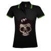 SOL'S Ladies Pasadena Tipped Cotton Piqué Polo Shirt Thumbnail