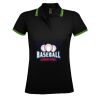 SOL'S Ladies Pasadena Tipped Cotton Piqué Polo Shirt Thumbnail