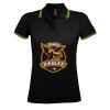 SOL'S Ladies Pasadena Tipped Cotton Piqué Polo Shirt Thumbnail
