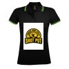SOL'S Ladies Pasadena Tipped Cotton Piqué Polo Shirt Thumbnail