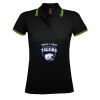 SOL'S Ladies Pasadena Tipped Cotton Piqué Polo Shirt Thumbnail