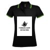 SOL'S Ladies Pasadena Tipped Cotton Piqué Polo Shirt Thumbnail