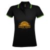SOL'S Ladies Pasadena Tipped Cotton Piqué Polo Shirt Thumbnail