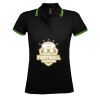SOL'S Ladies Pasadena Tipped Cotton Piqué Polo Shirt Thumbnail