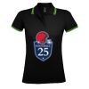 SOL'S Ladies Pasadena Tipped Cotton Piqué Polo Shirt Thumbnail