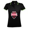 SOL'S Ladies Pasadena Tipped Cotton Piqué Polo Shirt Thumbnail