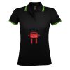 SOL'S Ladies Pasadena Tipped Cotton Piqué Polo Shirt Thumbnail