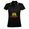 SOL'S Ladies Pasadena Tipped Cotton Piqué Polo Shirt Thumbnail