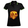 SOL'S Ladies Pasadena Tipped Cotton Piqué Polo Shirt Thumbnail