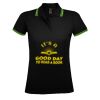 SOL'S Ladies Pasadena Tipped Cotton Piqué Polo Shirt Thumbnail