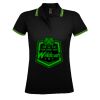 SOL'S Ladies Pasadena Tipped Cotton Piqué Polo Shirt Thumbnail