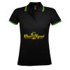 SOL'S Ladies Pasadena Tipped Cotton Piqué Polo Shirt Thumbnail