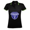 SOL'S Ladies Pasadena Tipped Cotton Piqué Polo Shirt Thumbnail