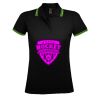 SOL'S Ladies Pasadena Tipped Cotton Piqué Polo Shirt Thumbnail