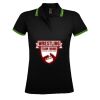 SOL'S Ladies Pasadena Tipped Cotton Piqué Polo Shirt Thumbnail