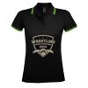 SOL'S Ladies Pasadena Tipped Cotton Piqué Polo Shirt Thumbnail