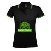 SOL'S Ladies Pasadena Tipped Cotton Piqué Polo Shirt Thumbnail