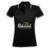 SOL'S Ladies Pasadena Tipped Cotton Piqué Polo Shirt Thumbnail