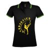 SOL'S Ladies Pasadena Tipped Cotton Piqué Polo Shirt Thumbnail