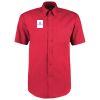 Kustom Kit Premium Short Sleeve Classic Fit Oxford Shirt Thumbnail
