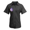 Premier Ladies Signature Short Sleeve Oxford Shirt Thumbnail