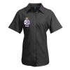 Premier Ladies Signature Short Sleeve Oxford Shirt Thumbnail