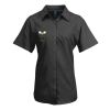 Premier Ladies Signature Short Sleeve Oxford Shirt Thumbnail