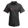 Premier Ladies Signature Short Sleeve Oxford Shirt Thumbnail