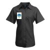 Premier Ladies Signature Short Sleeve Oxford Shirt Thumbnail