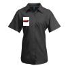 Premier Ladies Signature Short Sleeve Oxford Shirt Thumbnail