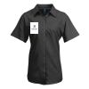 Premier Ladies Signature Short Sleeve Oxford Shirt Thumbnail