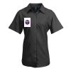 Premier Ladies Signature Short Sleeve Oxford Shirt Thumbnail