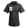 Premier Ladies Signature Short Sleeve Oxford Shirt Thumbnail
