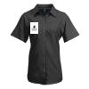 Premier Ladies Signature Short Sleeve Oxford Shirt Thumbnail