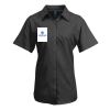 Premier Ladies Signature Short Sleeve Oxford Shirt Thumbnail