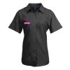 Premier Ladies Signature Short Sleeve Oxford Shirt Thumbnail