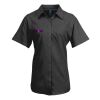 Premier Ladies Signature Short Sleeve Oxford Shirt Thumbnail