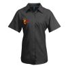 Premier Ladies Signature Short Sleeve Oxford Shirt Thumbnail