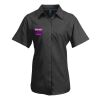 Premier Ladies Signature Short Sleeve Oxford Shirt Thumbnail