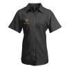 Premier Ladies Signature Short Sleeve Oxford Shirt Thumbnail