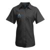 Premier Ladies Signature Short Sleeve Oxford Shirt Thumbnail