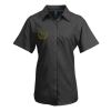 Premier Ladies Signature Short Sleeve Oxford Shirt Thumbnail